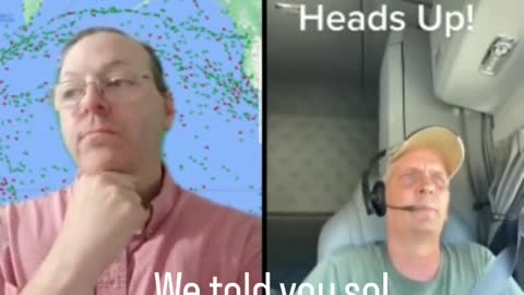 Listen 👂 what this truck driver is saying