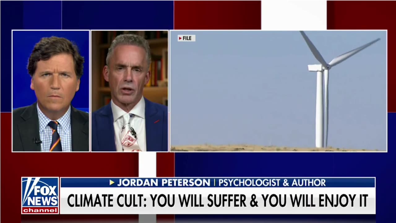 Tucker | Peterson: Jordan Peterson tells Tucker the religious structure behind the climate cult