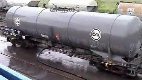 Tank car implosion