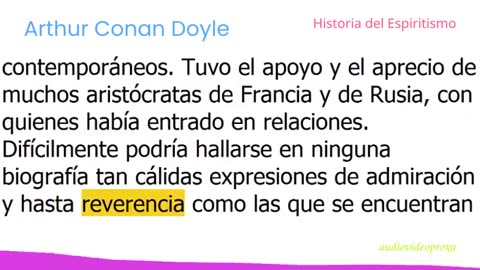 Arthur Conan Doyle - Historia del Espiritismo 2/5