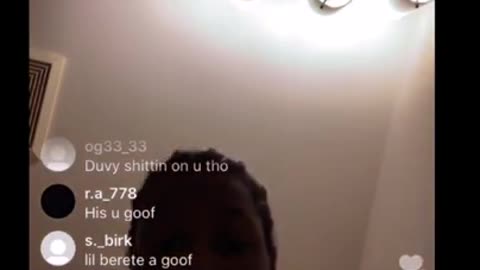 J Neat IG live dissing Lil Berete FLASHBACK