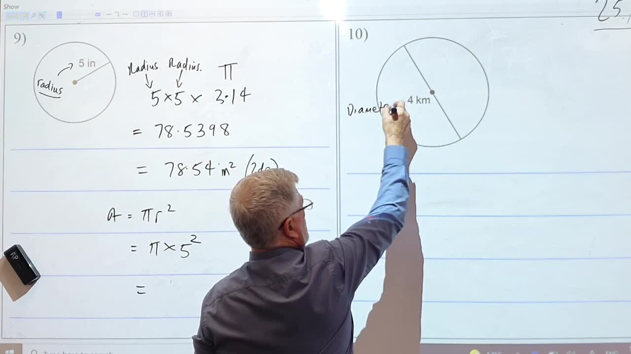 Math Area 04 Circles