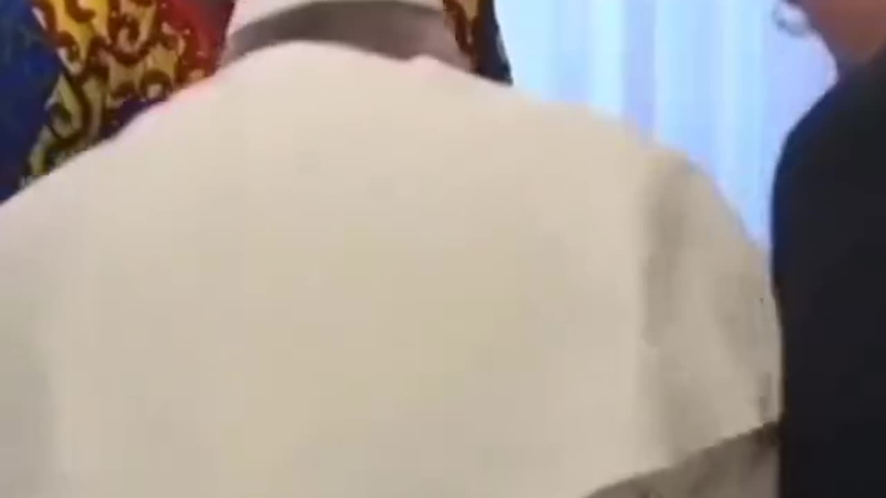 The Pope Bows before the Supreme ELITE