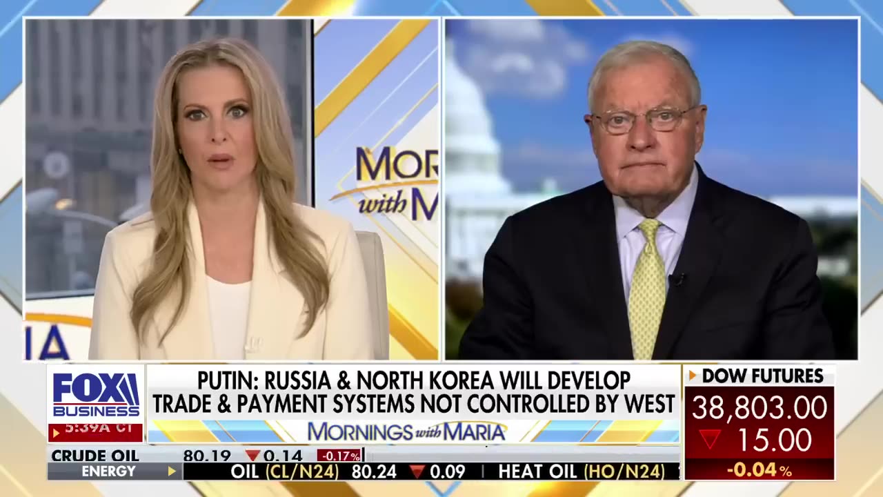 Gen. Kellogg: Putin's trip to No. Korea; Israel-Hezbollah tensions; China's military spending