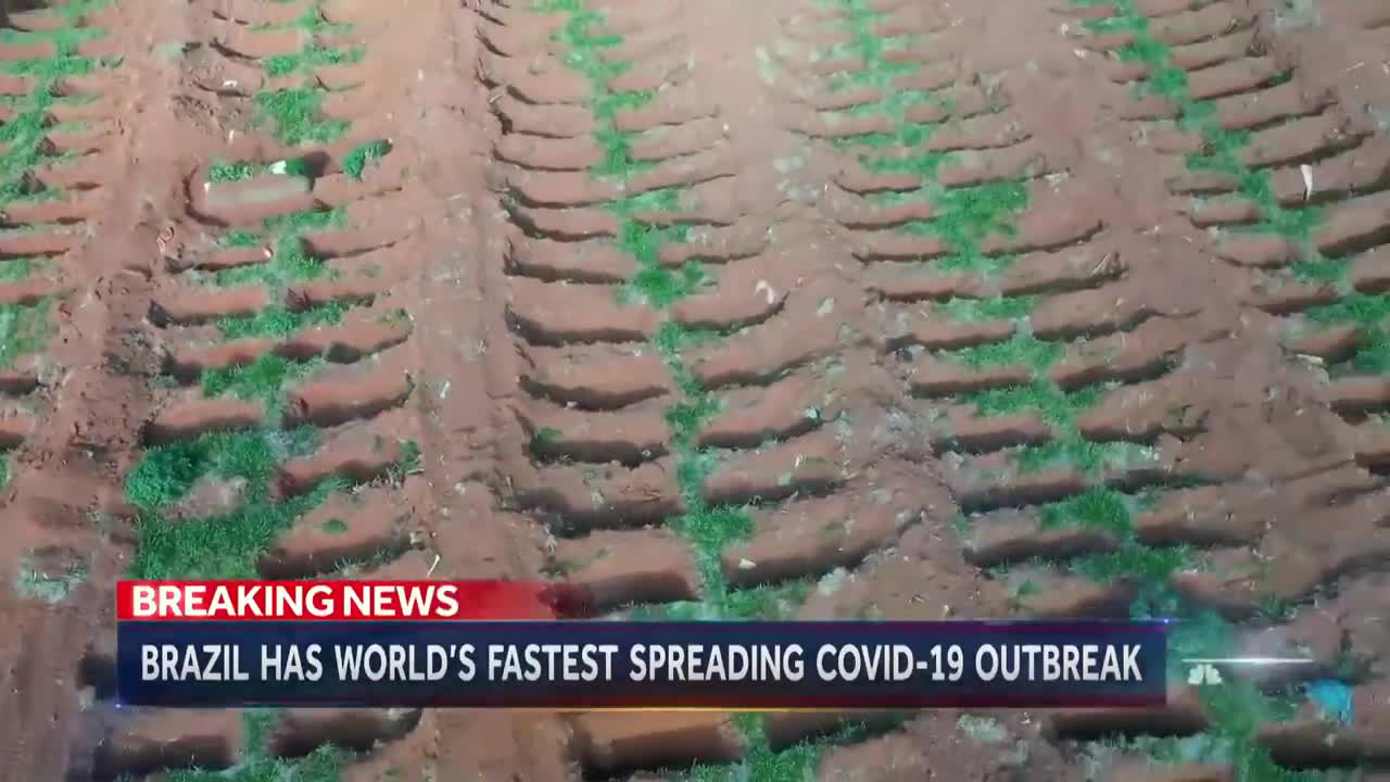 Brazil’s Coronavirus Outbreak Grows Amid Government Tension | NBC Nightly News