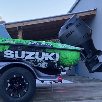 Designer Wraps - Bass Boat Wrap for Bass Pro Fisherman Adrian Avena