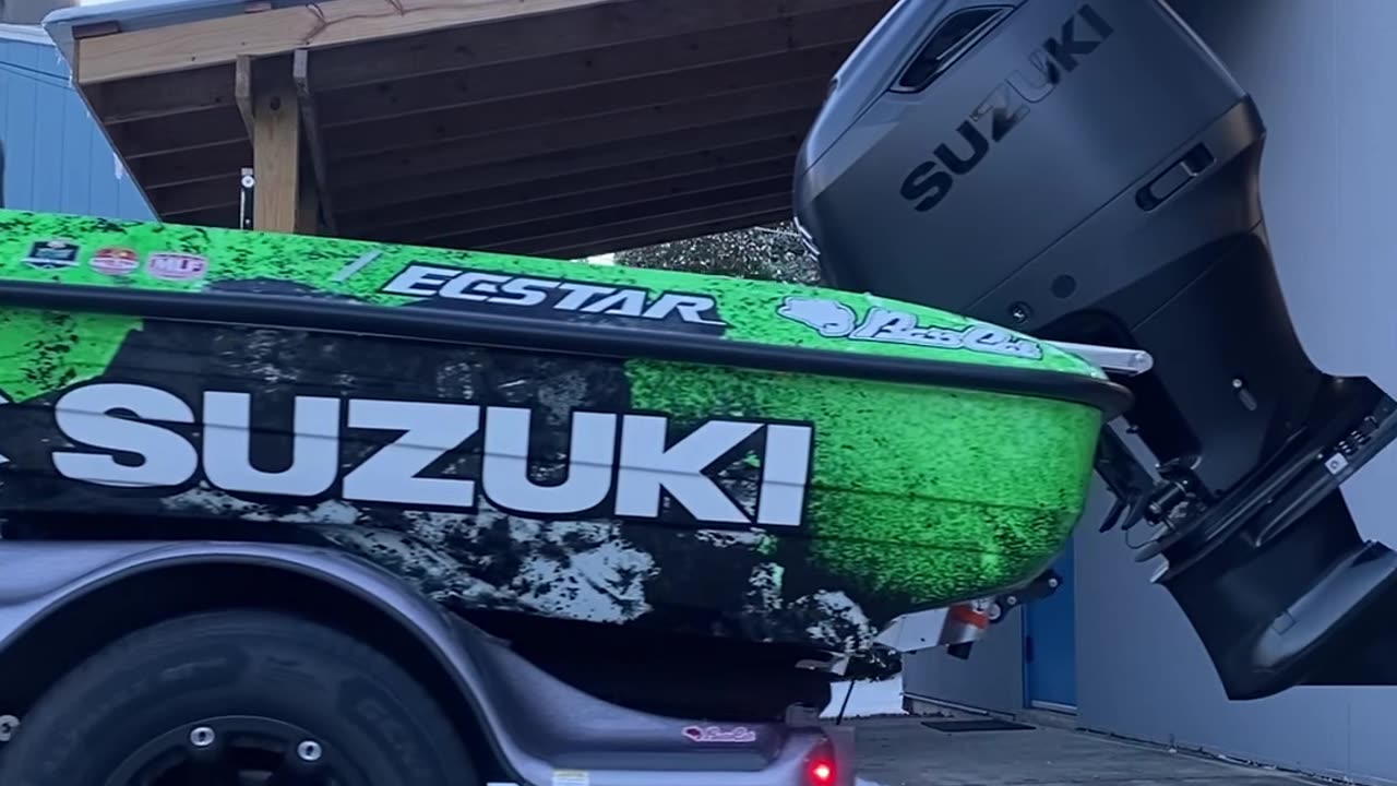 Designer Wraps - Bass Boat Wrap for Bass Pro Fisherman Adrian Avena