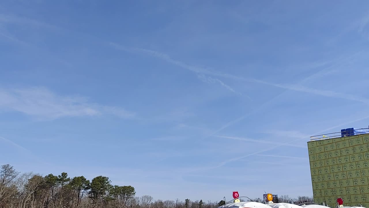 US Airfarce Gov🤔Chemtrail Grid Pattern