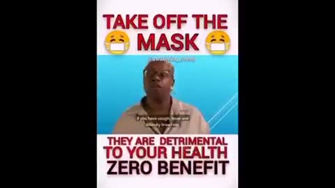 TAKE OFF YOUR MASK!