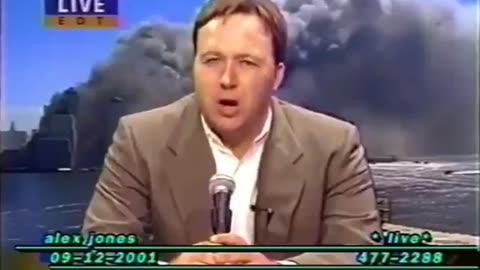 Alex Jones on September 12th 2001 a day after 9/11 talking about Israel.