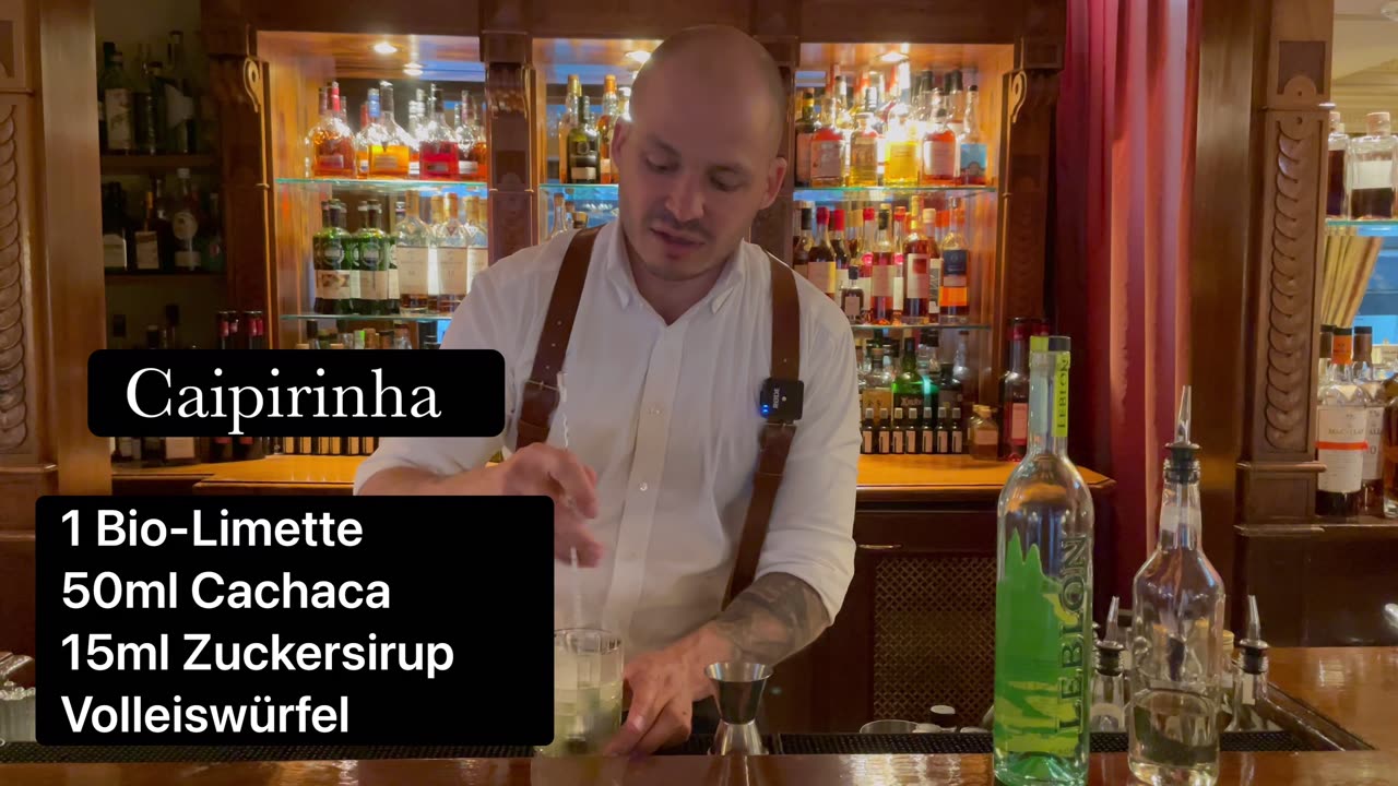 Caipirinha : 1 Minute Anleitung : Caipi Profi Tip