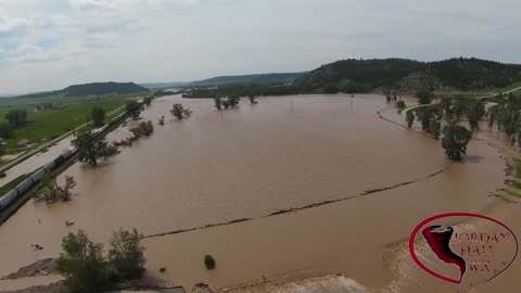 Flooding swallows Montana Ranches as Yellowstone National Park remains closed