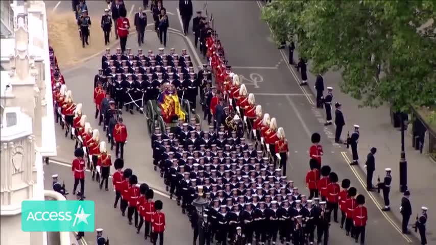 How Prince Harry Supported Meghan Markle At Queen Elizabeth’s Funeral