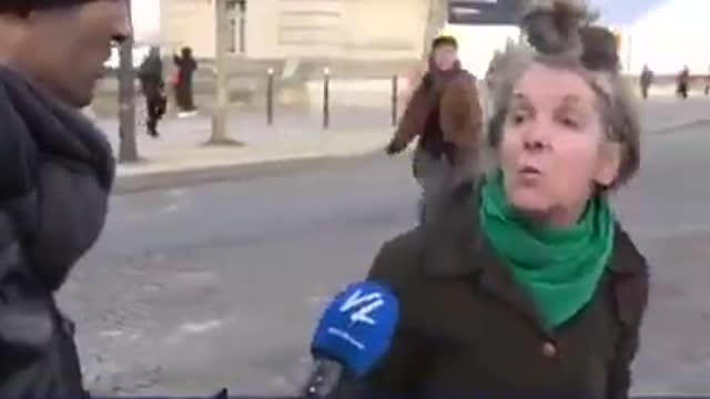 Cette Française règle tous les problèmes de la France ... en 2 minutes, 6 secondes ...