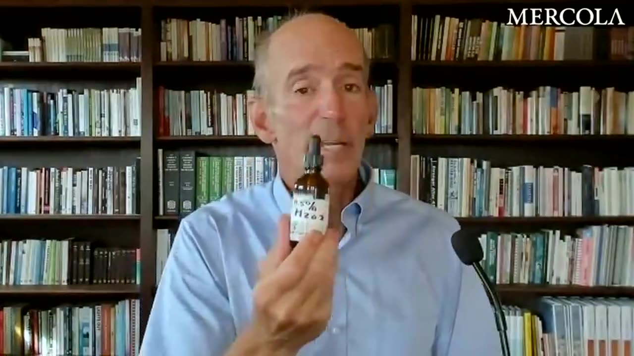 DR. MERCOLA- NEBULIZED HYDROGEN PEROXIDE - KILLS FUNGUS AKA "CANCER/COVID"