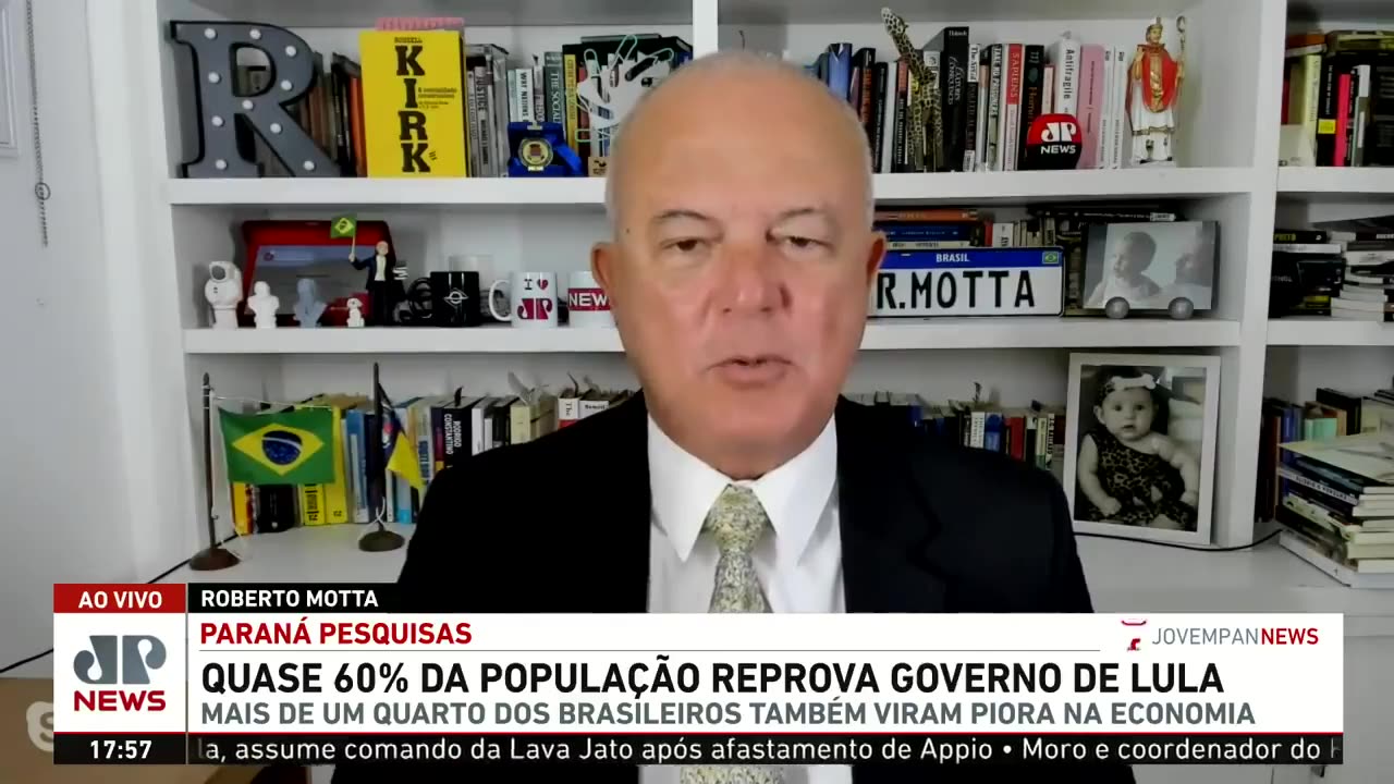 Quase 60% da população reprova governo Lula