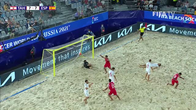 Tahiti v Spain FIFA Beach Soccer World Cup 2021 Match Highlights