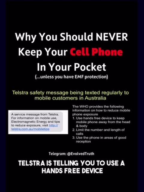 Why you should never keep a phone in your pocket.