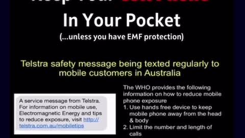 Why you should never keep a phone in your pocket.