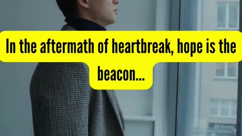 "Shattered pieces of a once-whole heart 💔"