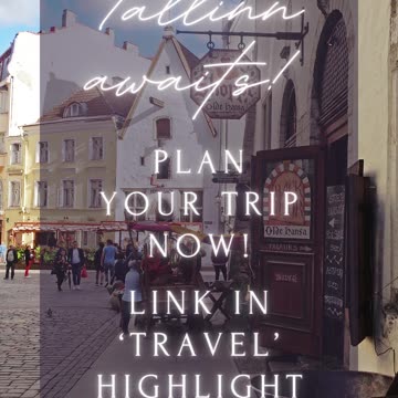 🏰 Tallinn awaits! ✈️ Plan your trip now!