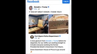 Mr T - Pizza for Fort Myers Police Department