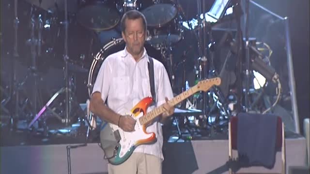Layla (Rock Version) - Eric Clapton Live on Tour 2001 LA Staples Center