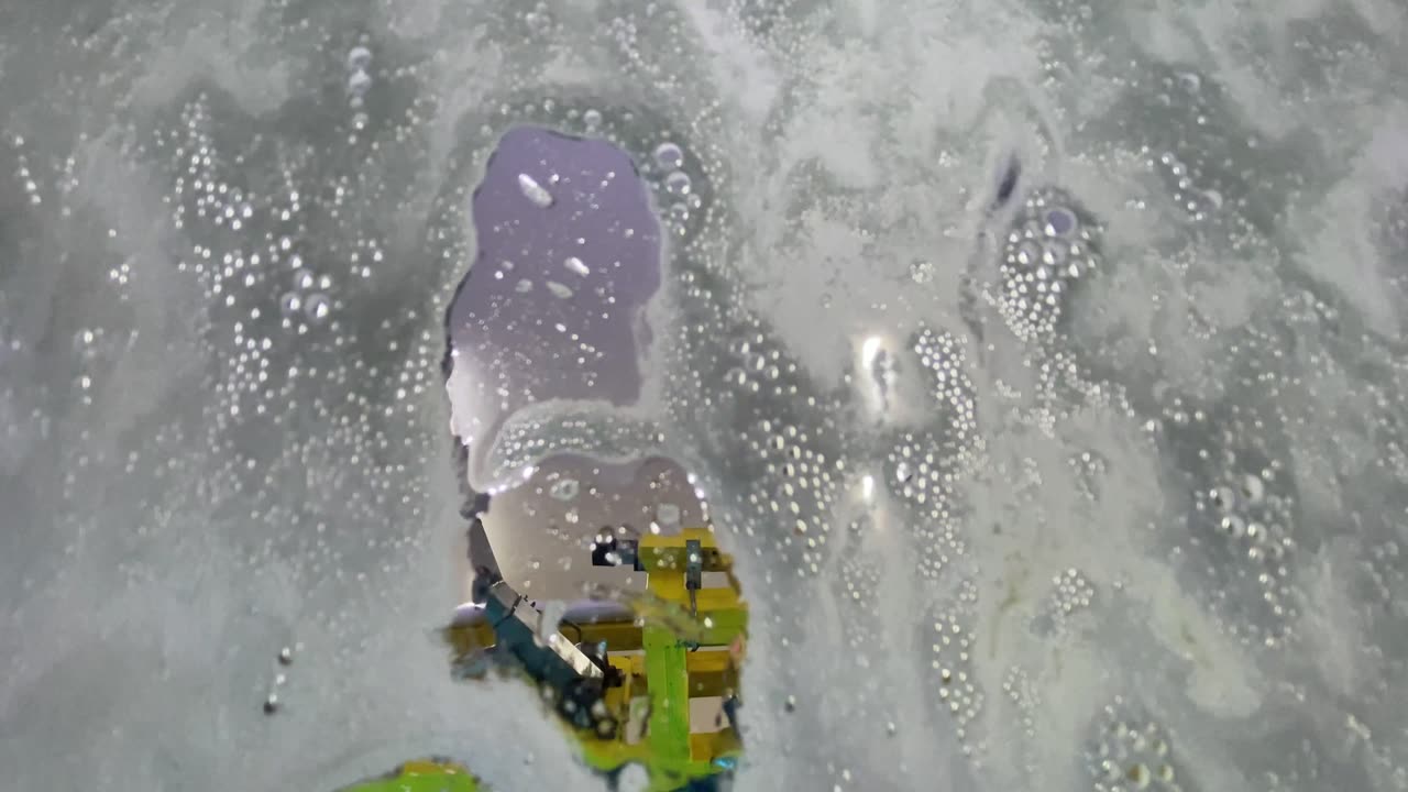 ASMR Wide Angle Car Wash Trippy Sound Visual
