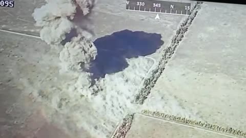 Insane Detonation of a Russian SAM