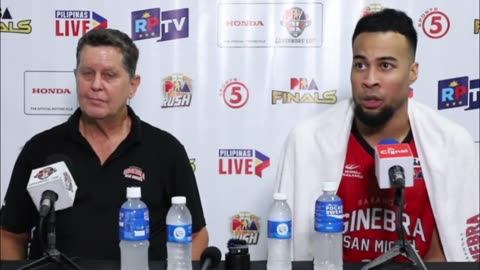 Interview with Best Player Stephen Holt and Coach Tim Cone [Nov. 3, 2024]