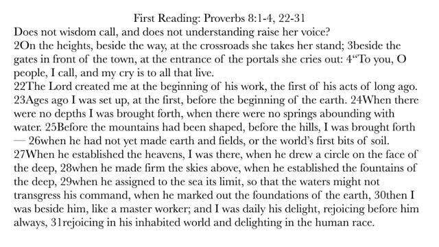 Trinity Sunday Worship