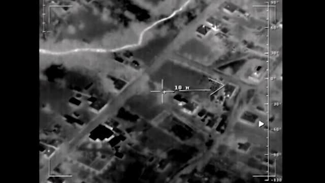 Russia releases footage of aircraft strike in Ukraine