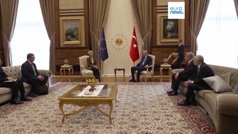 Erdoğan pushes for EU-Turkey upgrade after meeting von der Leyen to discuss Syria