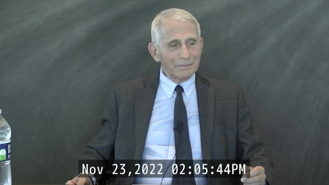 Fauci Under Oath Nov 23, 2022 - FULL DEPOSITION (7 hours) - Some Wild Moments Here