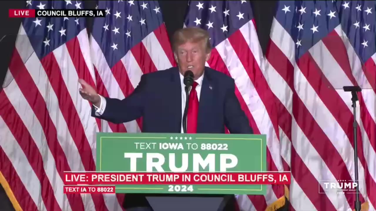 Donald Trump MAGA Rally in Council Bluffs, Iowa - July 7, 2023