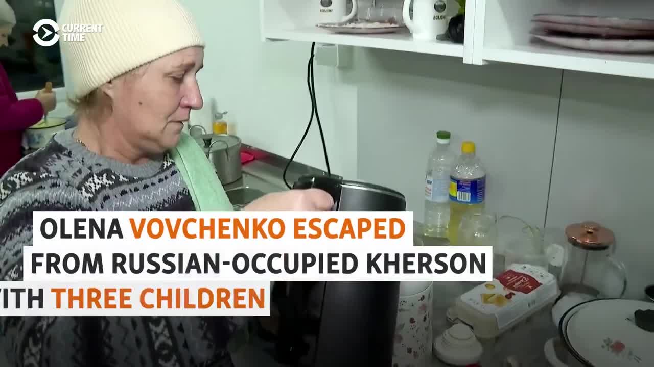 Evacuees face freezing temperatures and power cuts in Bucha, Ukraine