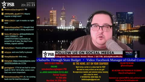 2022-02-19 22:00 EST - Your Voice, Your Call: with Chris Moore