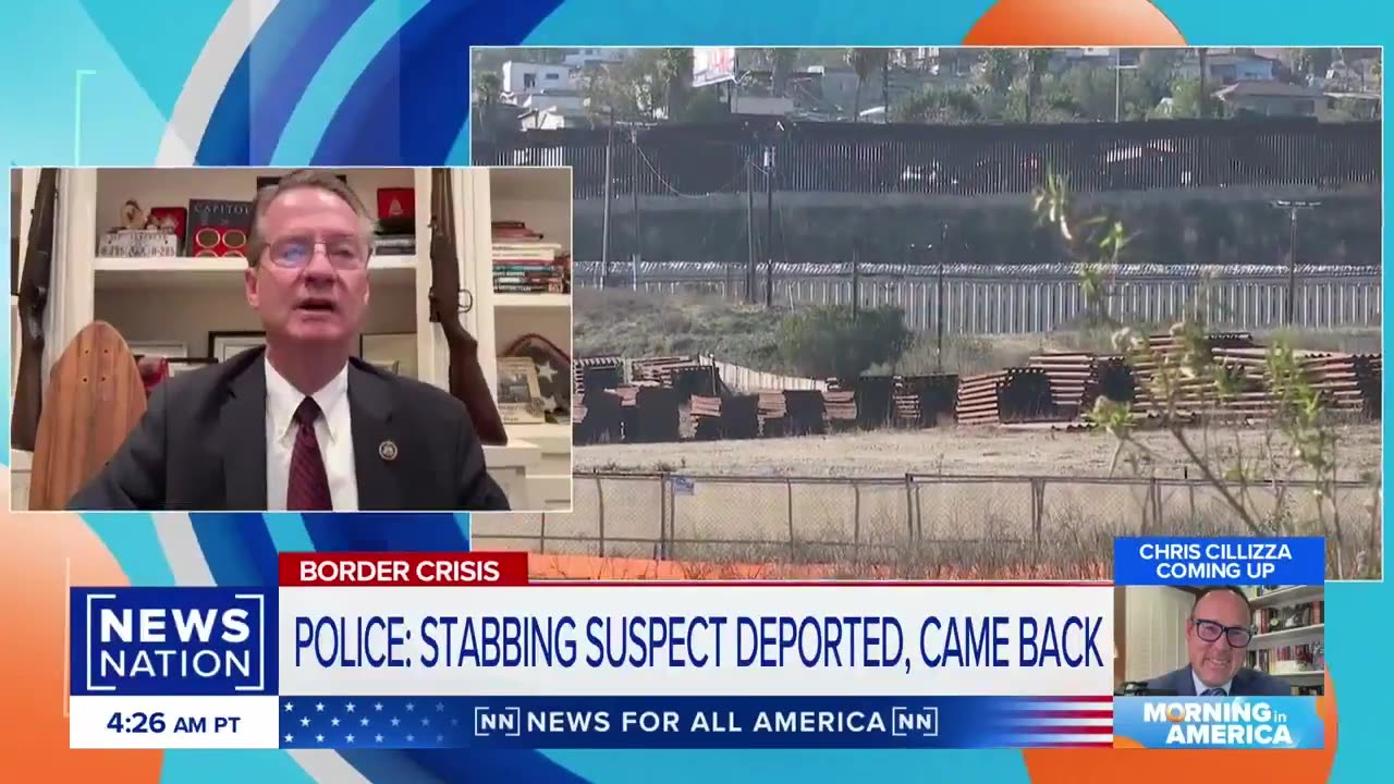 Rep Tim Burchett about Kamala's Open Border Consequences