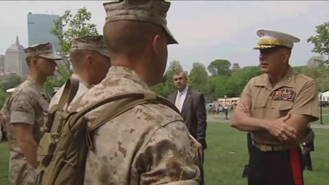 Commandant at Marine Week Boston