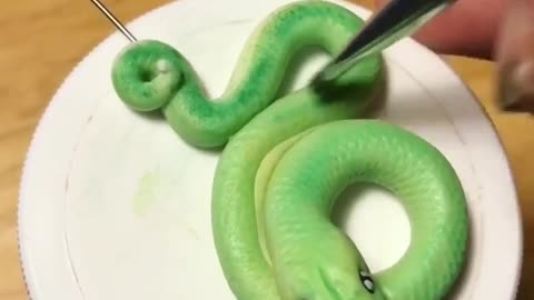 Satisfying Green Tree Boa ASMR That Makes You Calm Original Satisfying Video