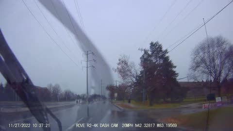 Roundtrip Drive From Ford/Telegraph; To 2661 Greenfield Rd, MI, 11/27/22