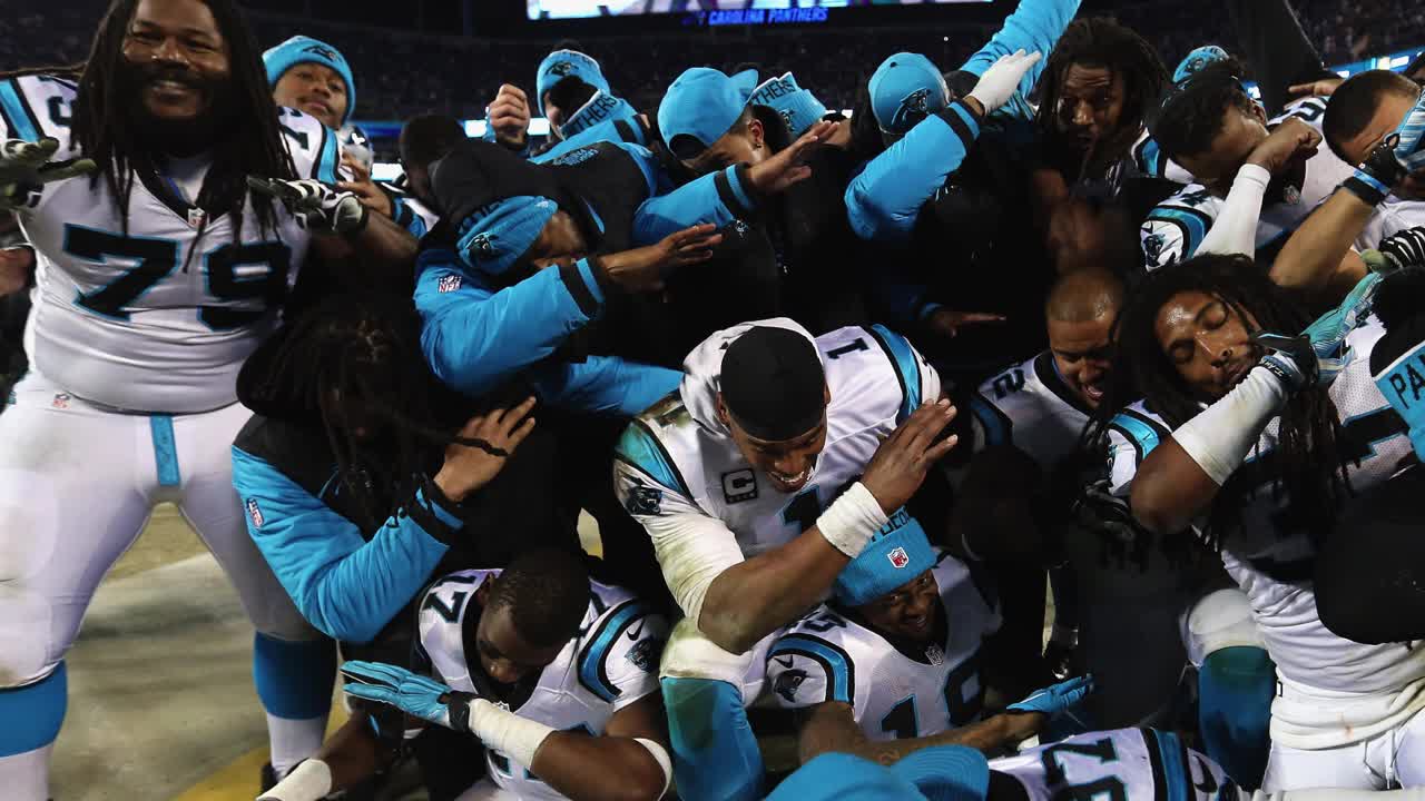 Cam Newton Dabbin' In the Club After NFC Championship