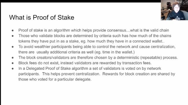 Proof of Stake: A NodeJS project