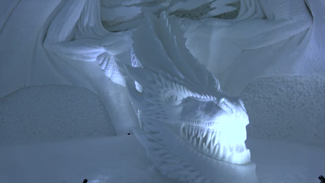 Game of Thrones Snowvillage of Lapland Hotels Kittila Finland white walkers & winter coming Yllas