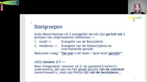R010 Fundament = Correcte indeling van Gods Woord - 3 dimensies