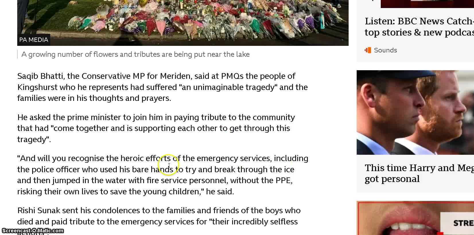 Midlands Lake Deaths