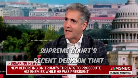 Michael Cohen says he's changing his Name & leaving the Country if Trump is elected