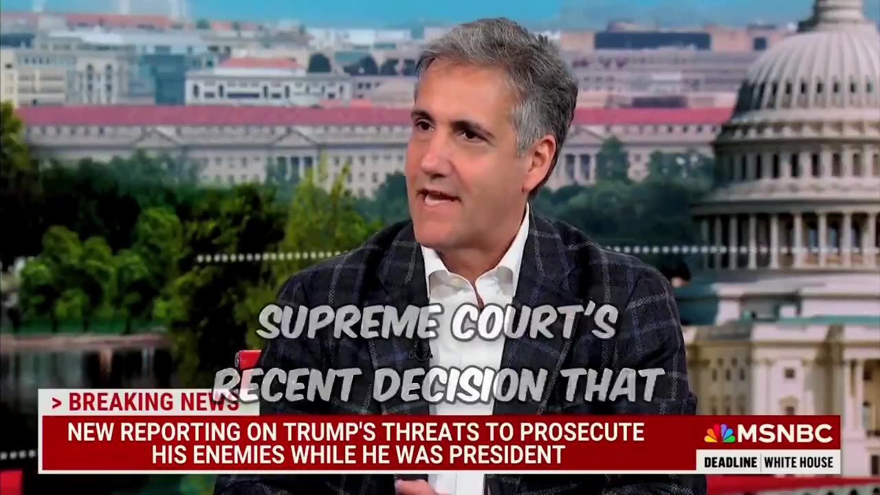 Michael Cohen says he's changing his Name & leaving the Country if Trump is elected