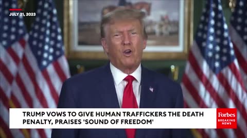 Trump against human trafficking