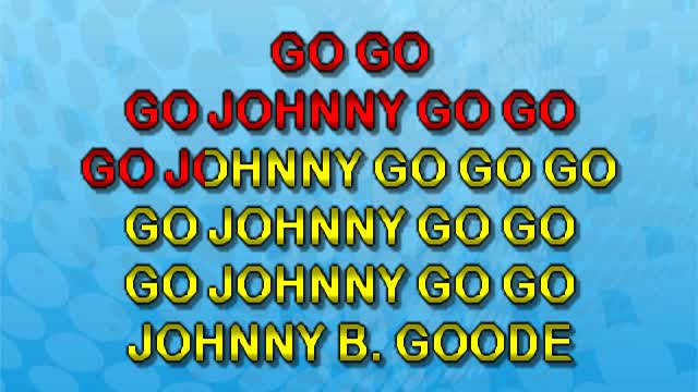 kbkaraokeking Johnny B. Goode (Berry)